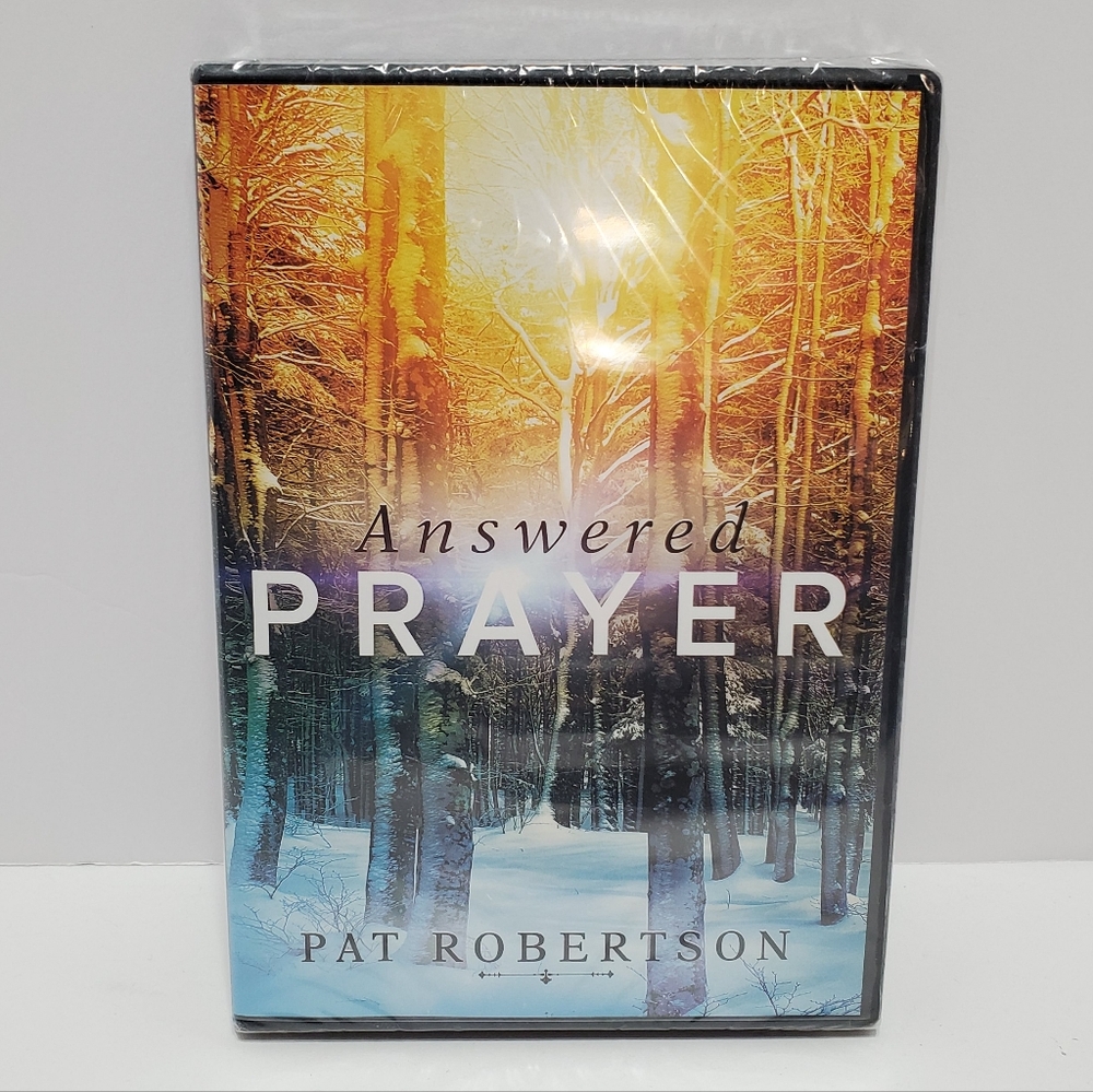 NEW Answered Prayer DVD Pat Robertson 2017 CBN New and Unopened